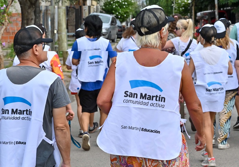 “Volvé a la Escuela” recorrió todos los barrios de San Martín
