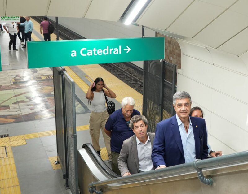 Ya se renovaron 17 estaciones de subte: reabrió Plaza Italia y mañana estará en funcionamiento Uruguay
