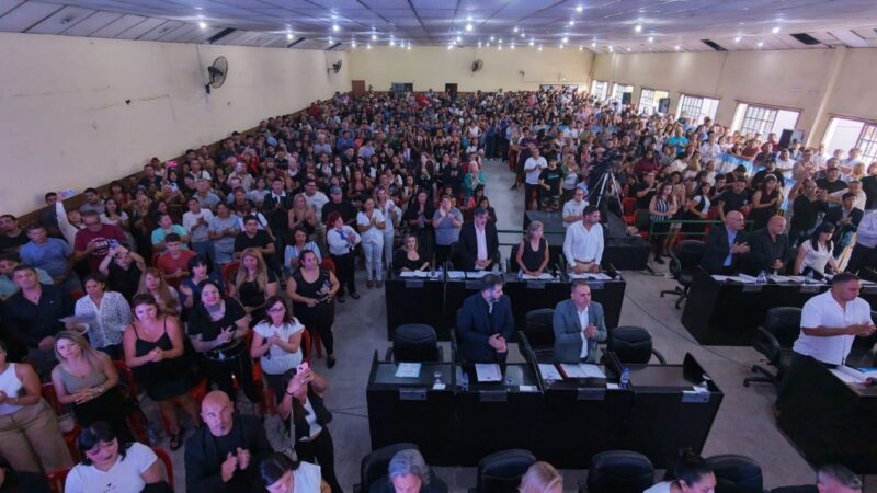 Con un fuerte llamado a la unidad y la educación, José C. Paz inició su ciclo legislativo 2026