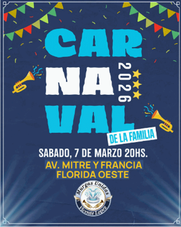 Vicente López con la Cultura Popular: Murgas Unidas invitan a vivir el Carnaval en comunidad