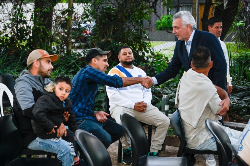 Con Julio Zamora, la Casa de Jóvenes Levántate y Camina celebró su 11° aniversario en Ricardo Rojas