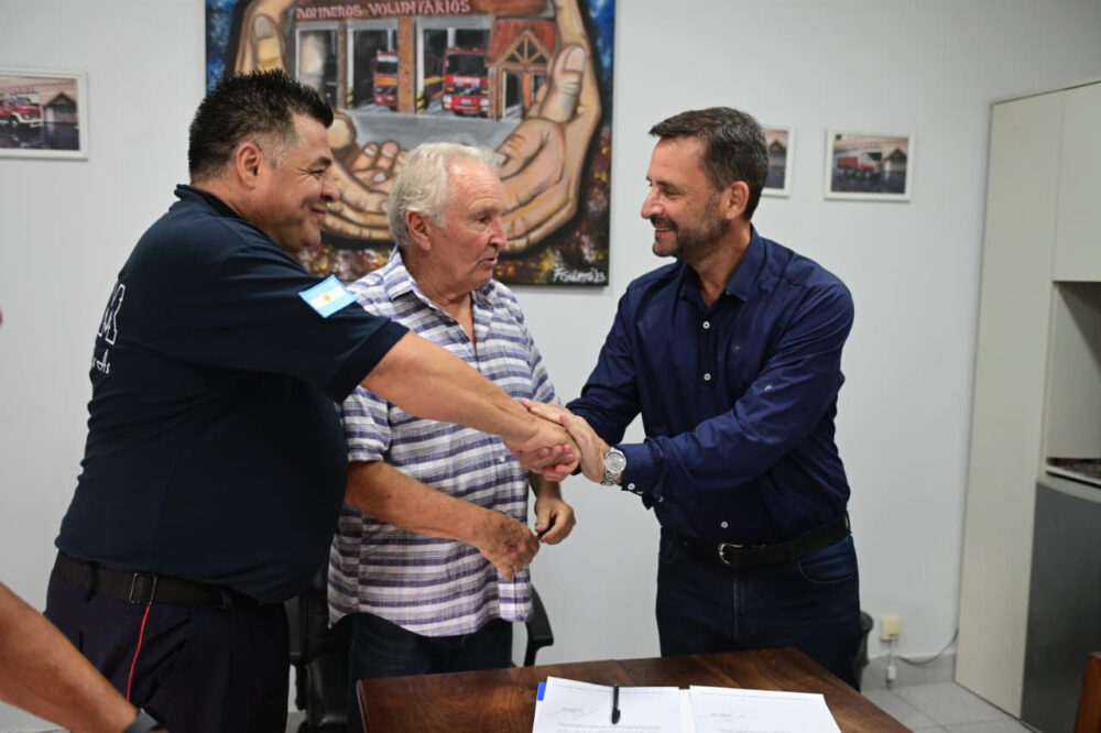 El Municipio cede un predio a los Bomberos de Ingeniero Maschwitz para un nuevo Centro de Entrenamiento
