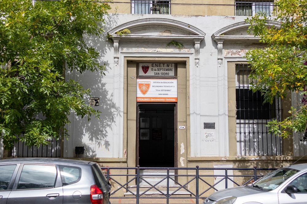 San Isidro: tras diez años del incendio, comienza la renovación y puesta en valor de los talleres de la Escuela Técnica N° 3