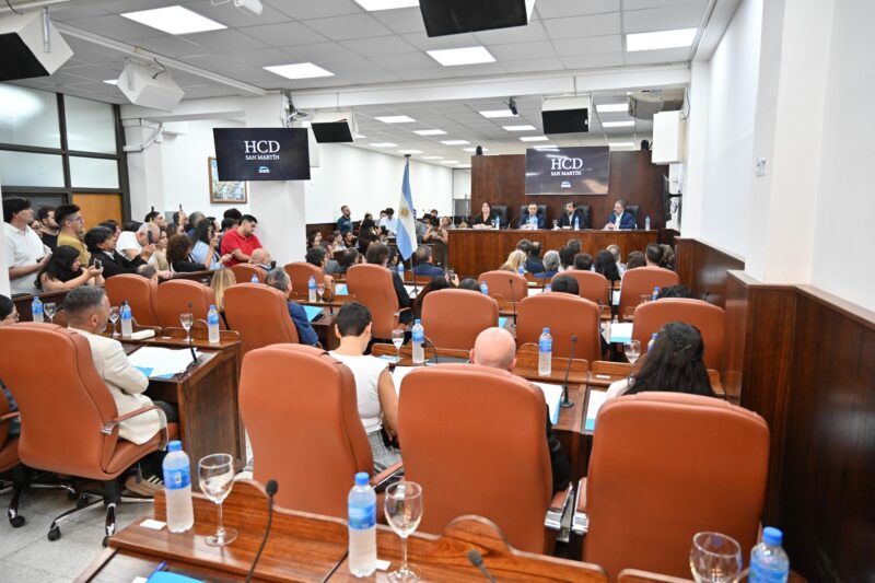 Fernando Moreira inauguró el 142° período de sesiones ordinarias en San Martín