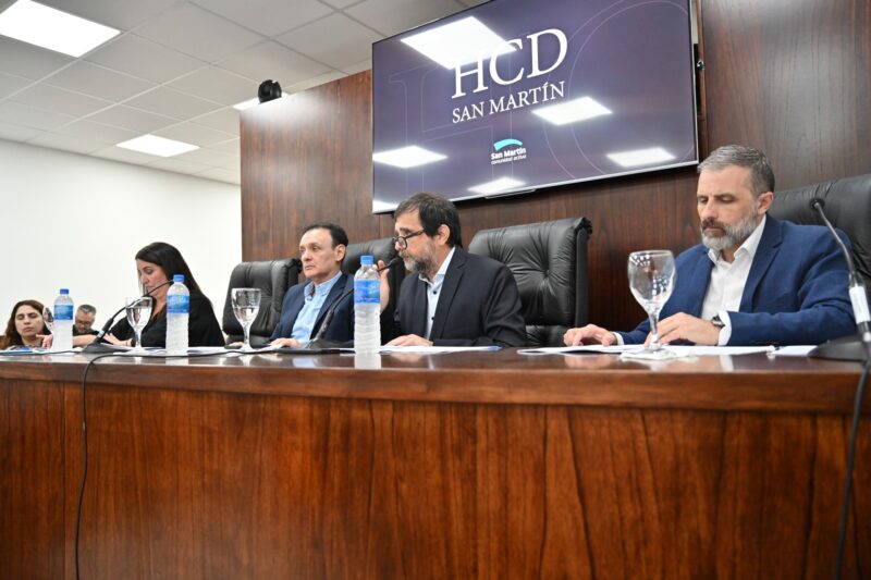 Fernando Moreira inauguró el 142° período de sesiones ordinarias en San Martín