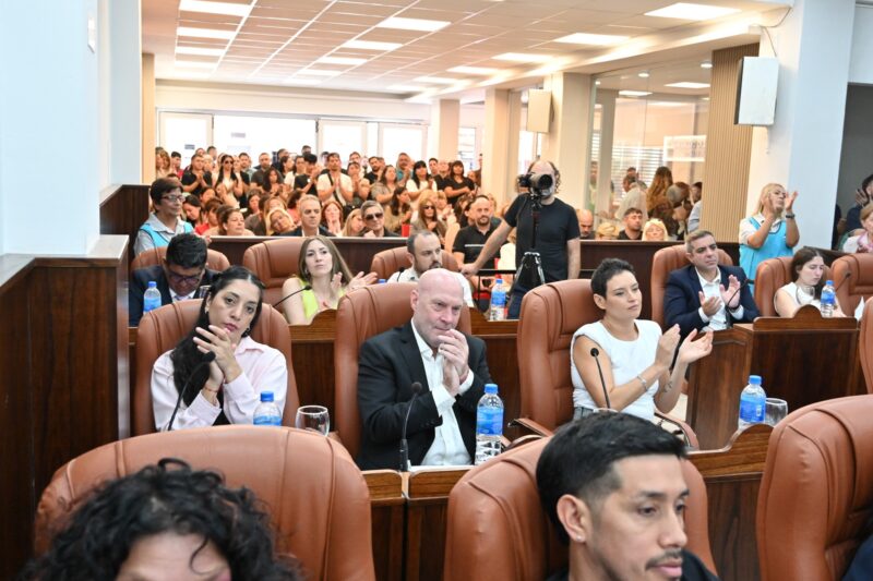 Fernando Moreira inauguró el 142° período de sesiones ordinarias en San Martín