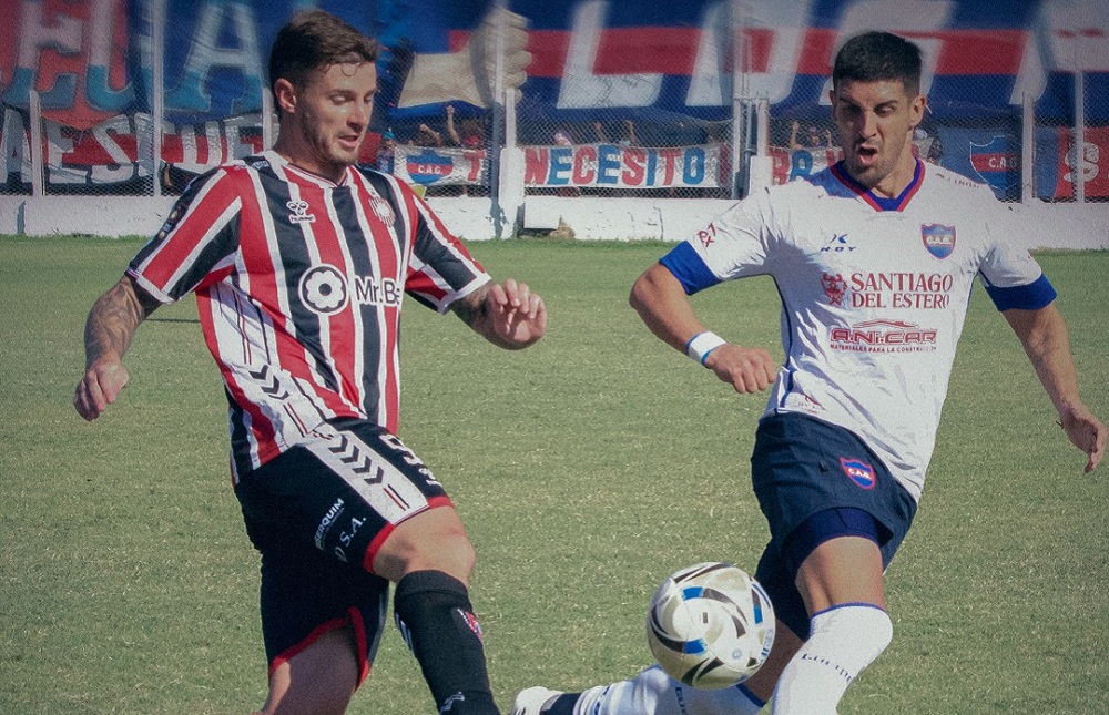 Chacarita cayo ante Güemes en Santiago del Estero