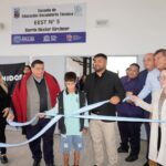 Mario Ishii, inauguro la Quinta Escuela Técnica en José C. Paz