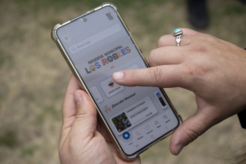 Moreno presentó su nueva App de Turismo para fortalecer la promoción local