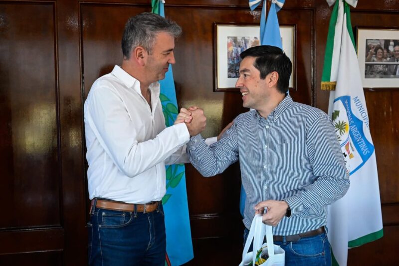 Nardini firmó un Convenio de Cooperación con el Municipio de La Falda, Córdoba