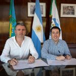 Nardini firmó un Convenio de Cooperación con el Municipio de La Falda, Córdoba