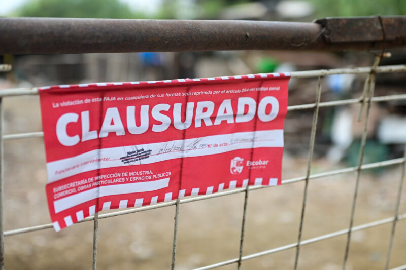 Predio de la Ruta 26: el Municipio continúa realizando operativos integrales