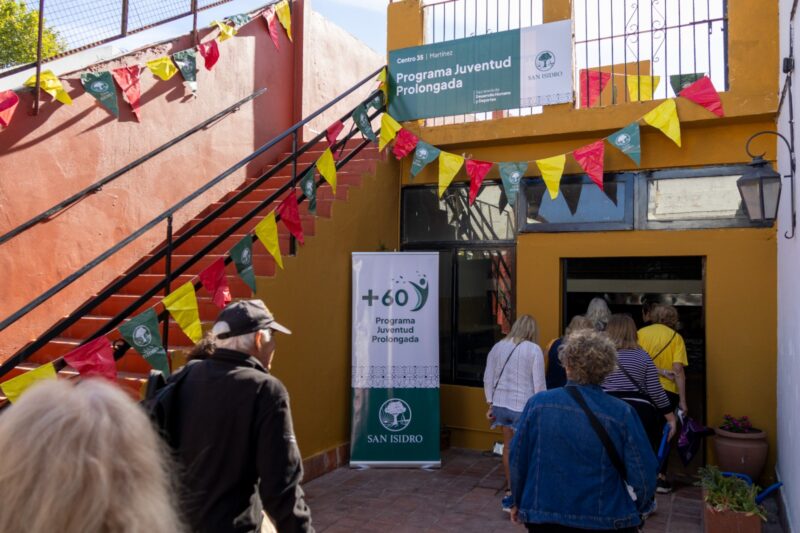San Isidro inauguró un nuevo Centro de Jubilados para recibir a más de 400 adultos mayores