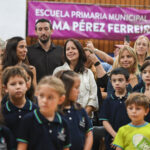 Soledad Martínez acompañó el inicio de clases
