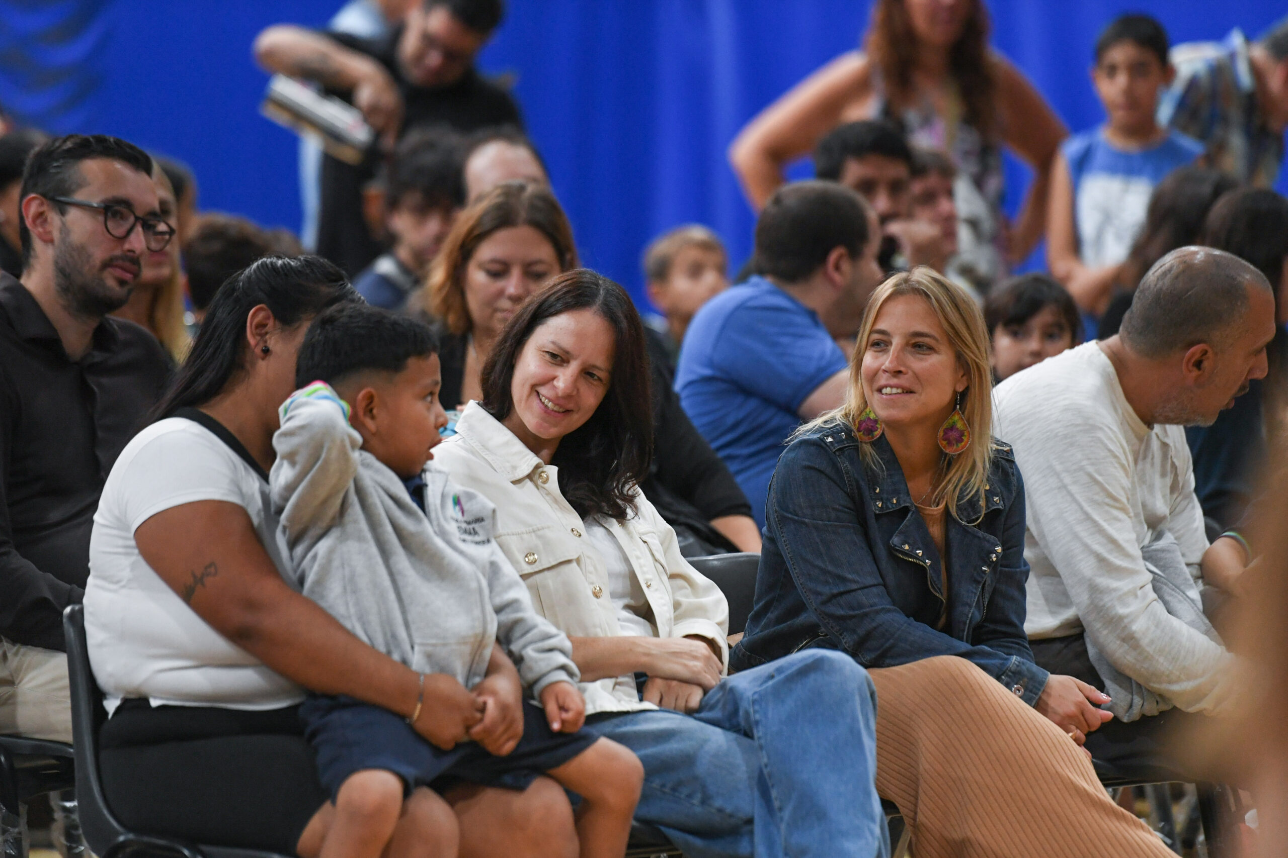 Soledad Martínez acompañó el inicio de clases