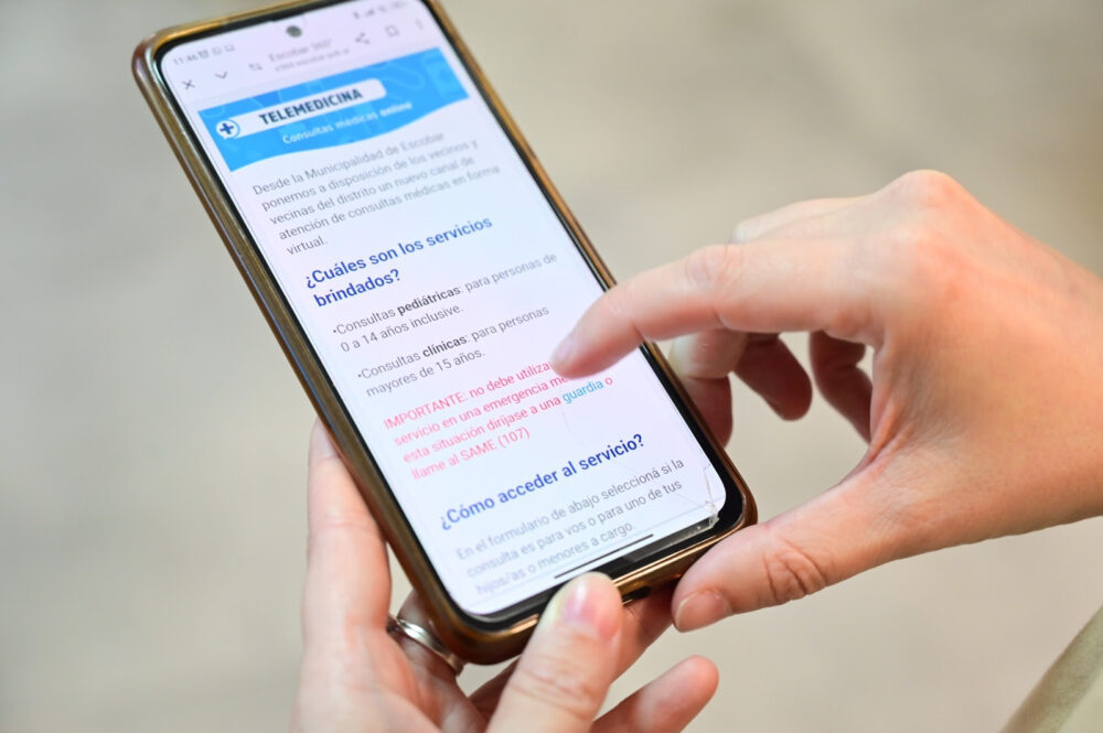 Telemedicina: en 2026 ya fueron realizadas más de 400 consultas en Escobar