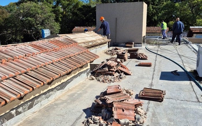 Comenzaron las obras de refacción en la UDP de Maschwitz y el Centro de Salud Mental Papa Francisco