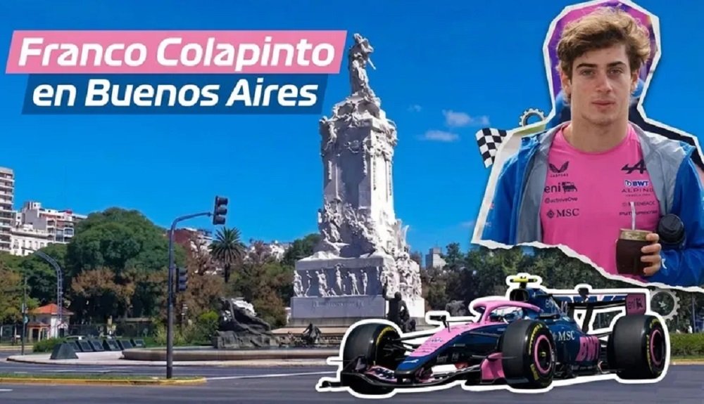 Franco Colapinto en la Ciudad: así serán los cortes de tránsito para montar el circuito en Palermo