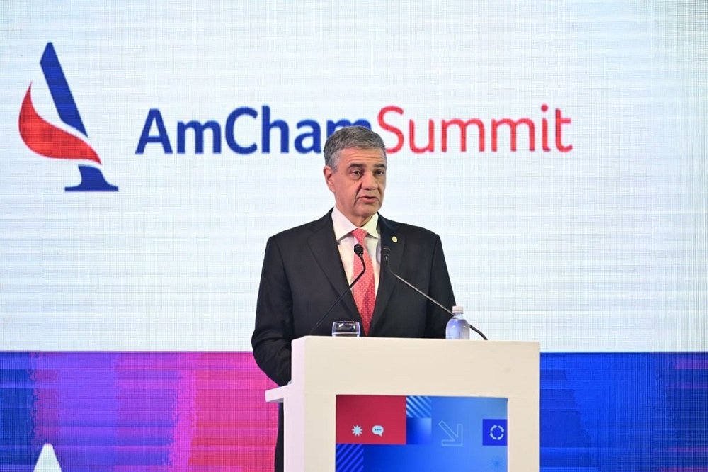 Jorge Macri, participo del encuentro AmCham Summit 2026