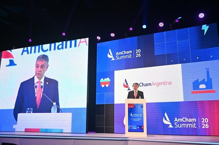 Jorge Macri, participo del encuentro AmCham Summit 2026