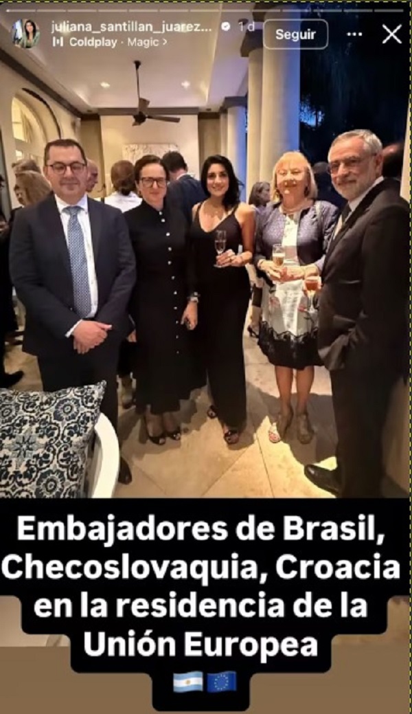 LLA y otro papelón, Juliana Santillán: dijo que se reunió con el embajador de un país que no existe hace 34 años