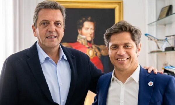 Kicillof recibió a Massa en La Plata en medio de la interna