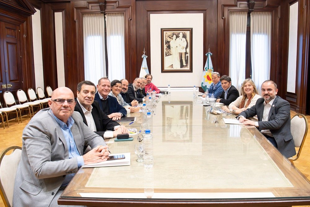 Kicillof se reunió con autoridades pastorales evangélicas