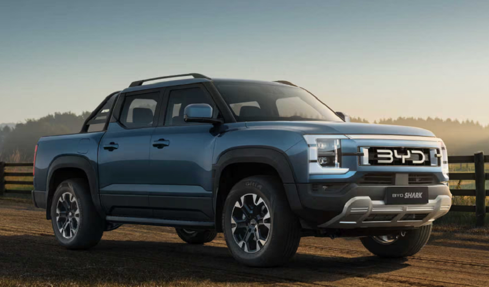 Llega a la Argentina la BYD Shark, una pick up híbrida enchufable