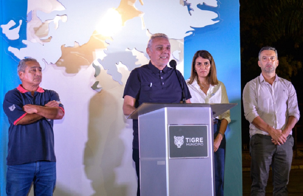 Malvinas, Tigre homenajeó a los héroes con la vigilia en Ricardo Rojas