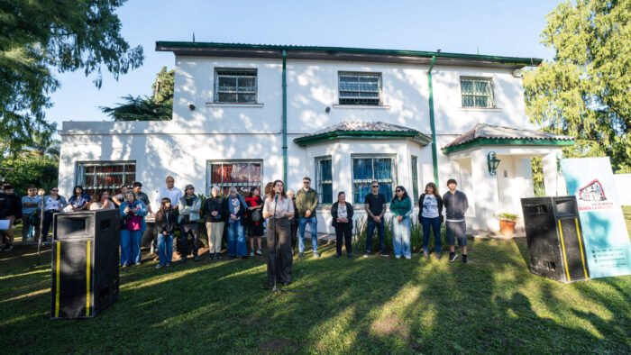 Mariel Fernández inauguró el Espacio de Memoria Quinta La Pastoril