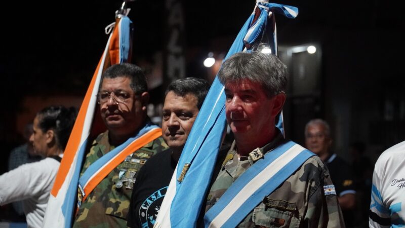 Merlo conmemoró el 44 aniversario de la Gesta de Malvinas junto a sus veteranos