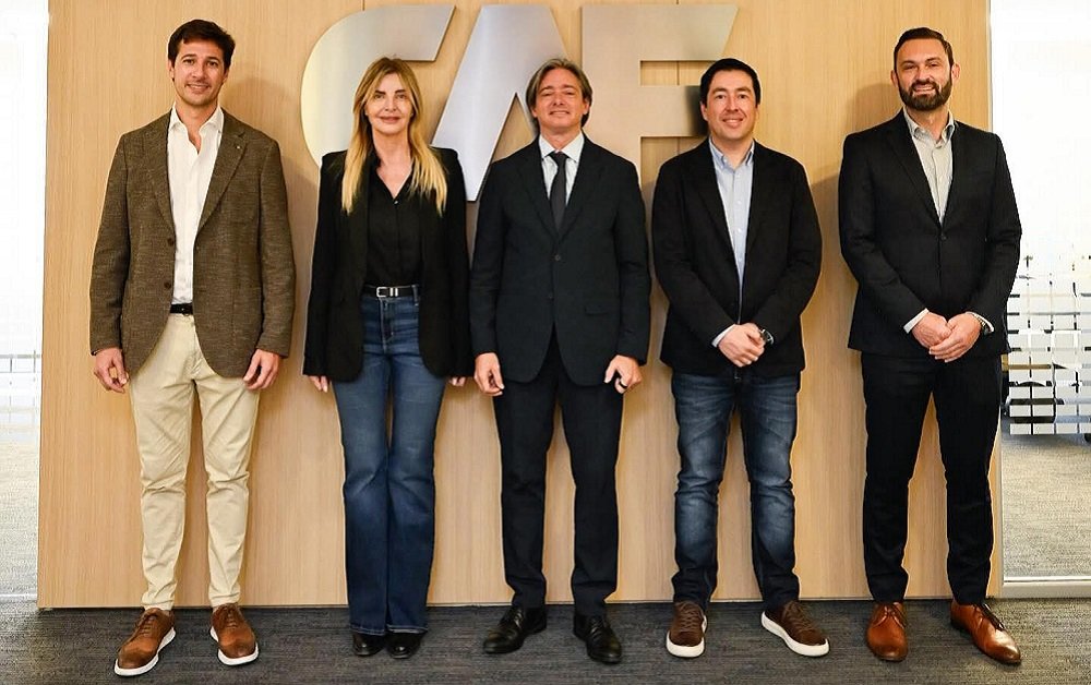 Nardini se reunió con autoridades del Banco de Desarrollo de América y El Caribe para impulsar políticas sustentables