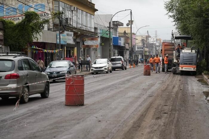 San Miguel renueva la Av. Senador Morón en la zona de la estación Bella Vista