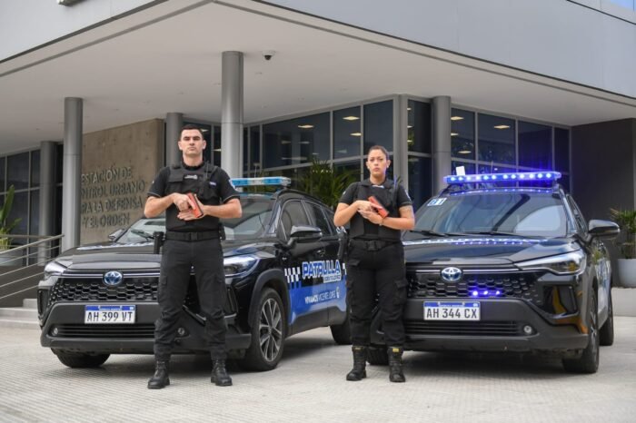 Vicente López: ahora toda la Patrulla Municipal está armada con pistolas de baja letalidad