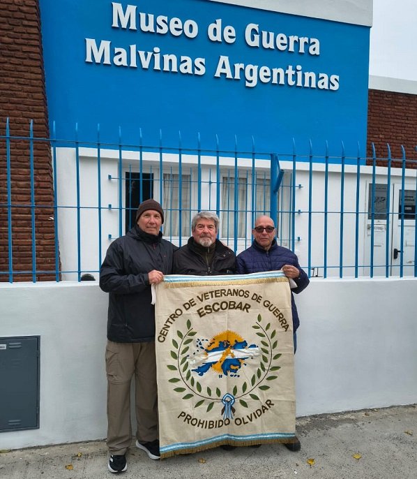 Veteranos de guerra de Escobar viajaron a Malvinas