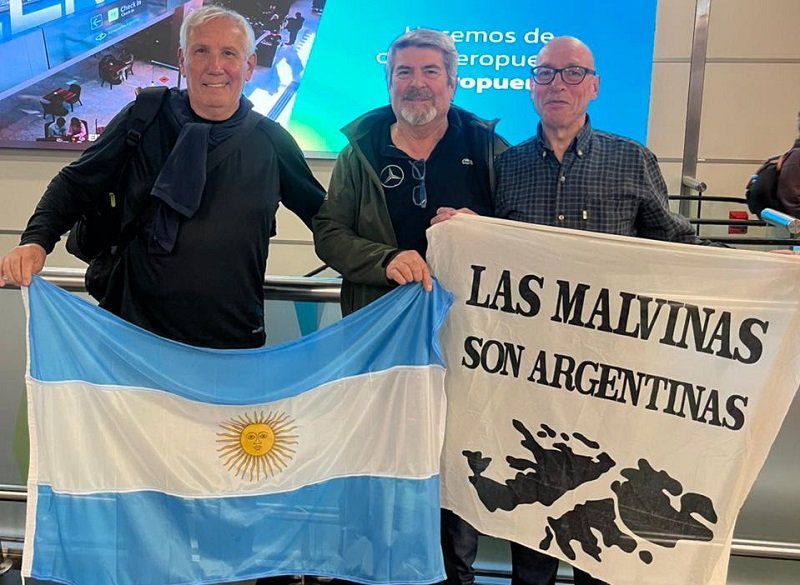 Veteranos de guerra de Escobar viajaron a Malvinas
