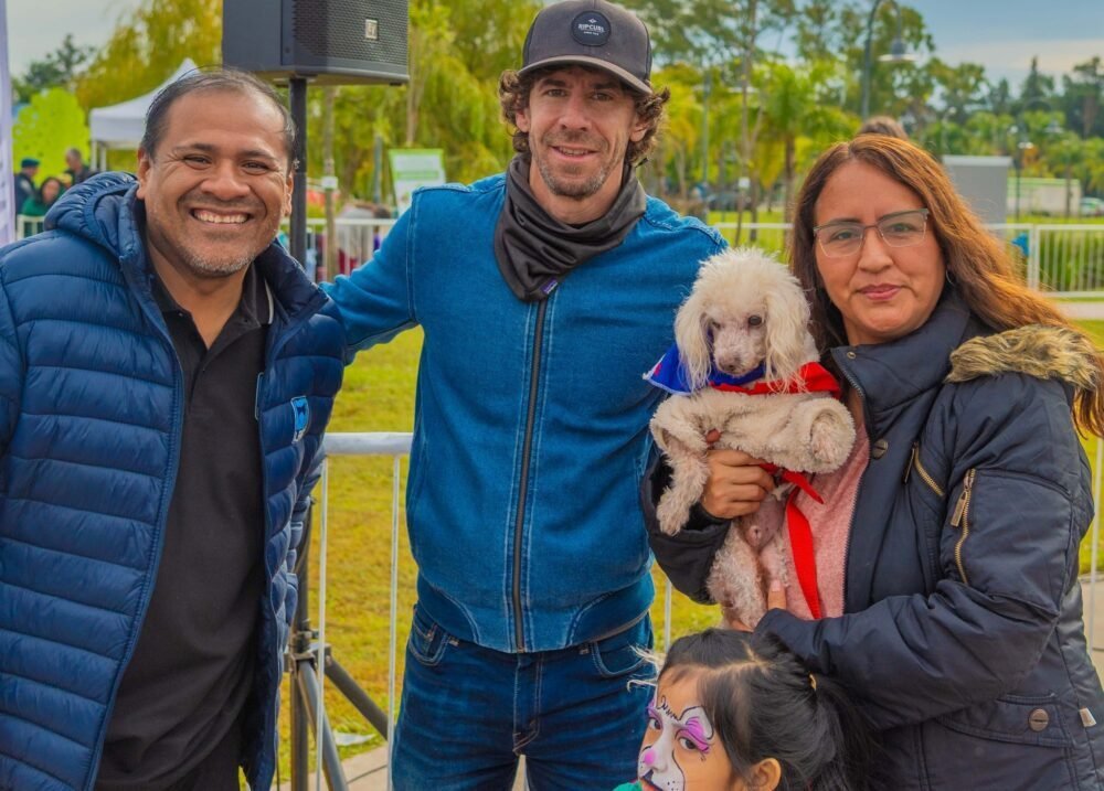 Juan Andreotti participó del gran evento por el Día del Animal de San Fernando