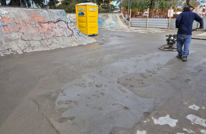 Escobar continúa la renovación integral del skatepark de “El Campito”