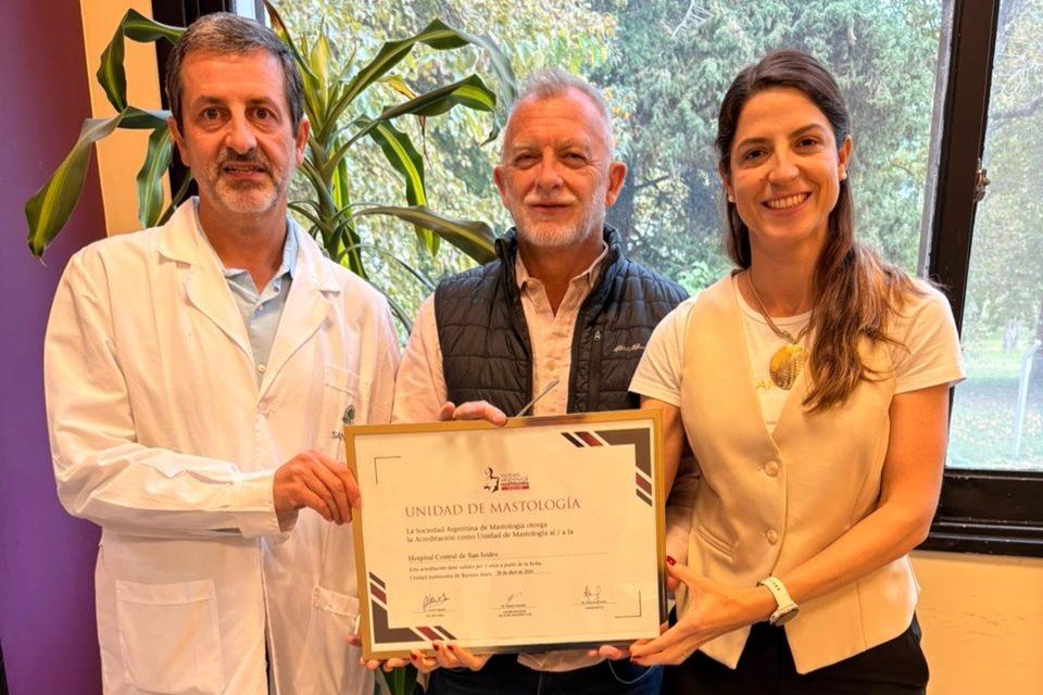 El Hospital Central de San Isidro fue reconocido como centro de referencia en cáncer de mama