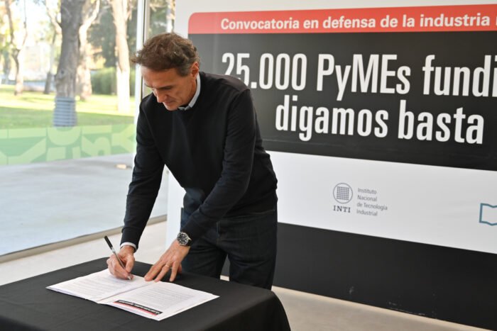 Fernando Moreira y Gabriel Katopodis se manifestaron contra el cierre de 25.000 PyMEs en la Argentina