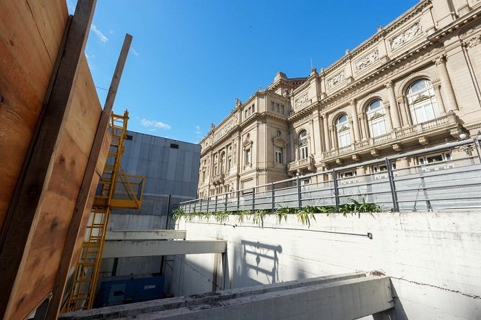 Jorge Macri y Julio Bocca, en la megaobra que va a impulsar la formación de artistas del Teatro Colón