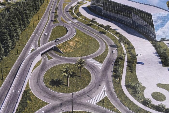 Julio Zamora monitoreó el nuevo puente Camino Bancalari-Benavídez para la circulación vehicular