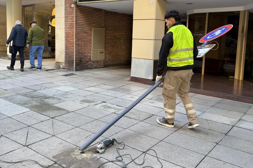 La Ciudad levantó estacionamientos para personas con discapacidad que no estaban habilitados