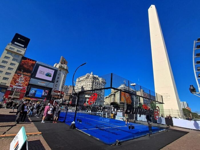 La cancha de pádel más porteña del mundo: Comienzo del Premier Pádel P1 de la Ciudad