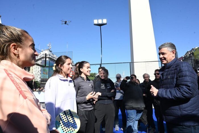 La cancha de pádel más porteña del mundo: Comienzo del Premier Pádel P1 de la Ciudad