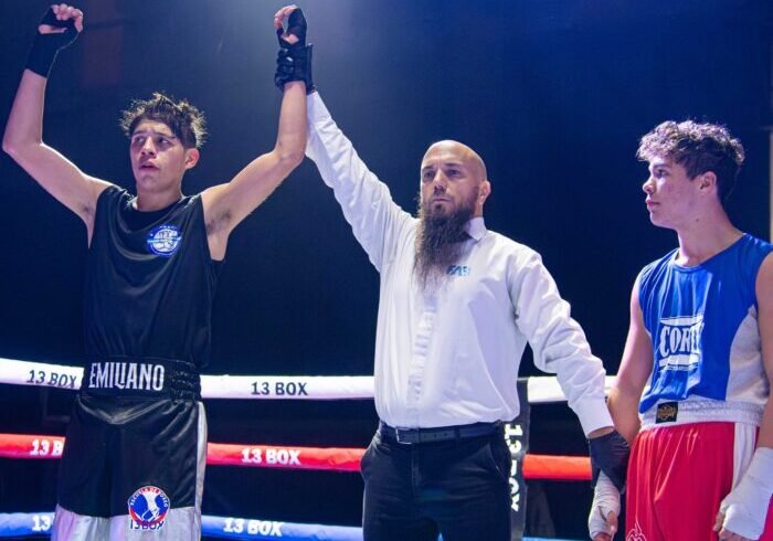 San Fernando presentó una vibrante "Noche de Box" con 50 peleas de exhibición y amateur