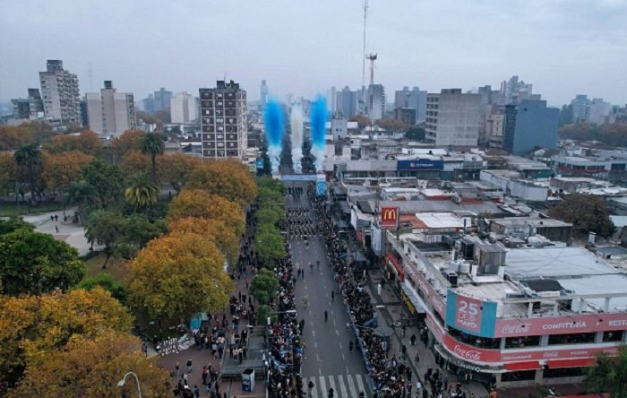 Se realizó en San Miguel el tradicional desfile patrio por el 25 de Mayo