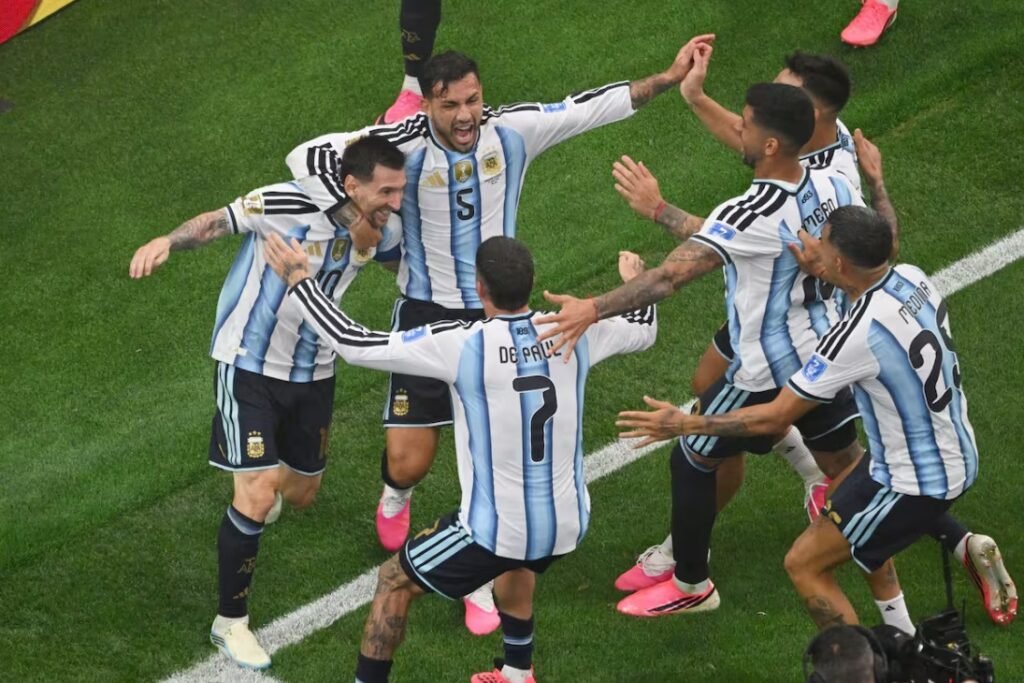 Con dos de Messi, Argentina le ganó a Austria y esta en 16avos de final