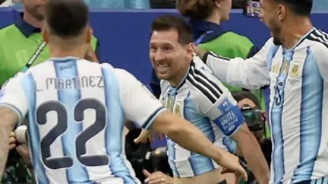 Con dos de Messi, Argentina le ganó a Austria y esta en 16avos de final