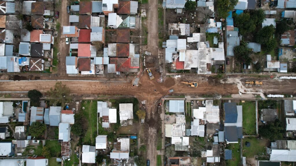 Avanzan las obras de pavimentación en barrio Parque San Miguel